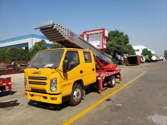 南充附近云梯车出租 砂石搬运